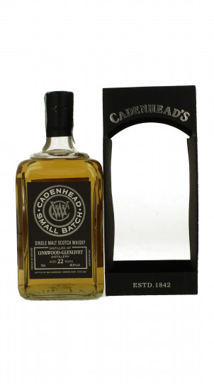 LINKWOOD 22 Years old 1995 2018 70cl 48.8% Cadenhead's - Small Batch