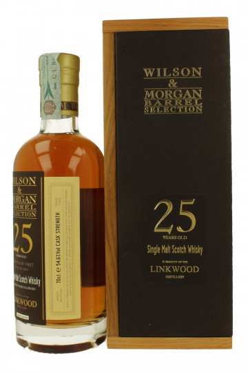 LINKWOOD 25 Years Old 1997 2022 70cl 54.6% Wilson & Morgan Sherry finish Oloroso