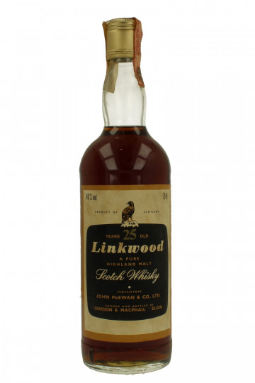 LINKWOOD 25yo Bot in The 80's 75cl 40% johnMc Ewan-Gordon