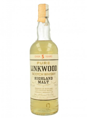 LINKWOOD 5yo Bot.80's 75cl 40% OB -