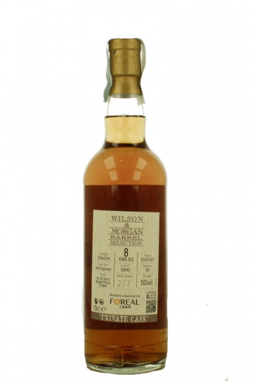 LINKWOOD 8 years old 2015 2023 70cl 50% - Wilson & morgan - Private Cask#306162 specially bottled for FOREAL