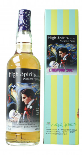 Linkwood Speyside Scotch Whisky 12 year old 2007 2019 70cl 46% High Spirits  -Master of magic