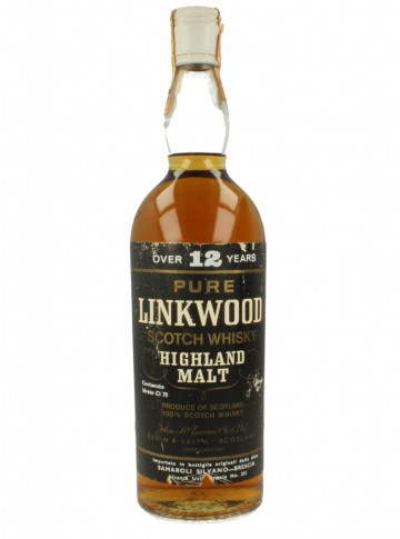 Linkwood Speyside  Scotch Whisky 12 Year Old - Bot.70's-80's 75cl 43% SAMAROLI