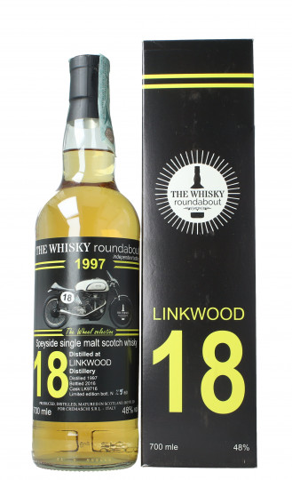 Linkwood Speyside Scotch Whisky 18 Year Old 1997 2016 70cl 48% The Whisky roundabout