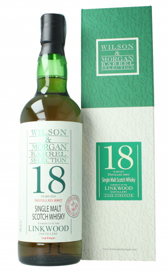 Linkwood Speyside Scotch Whisky 18 years old 2007 2025 70cl 56.6% - Wilson & morgan cask 804120 -Sherry Finish Oloroso