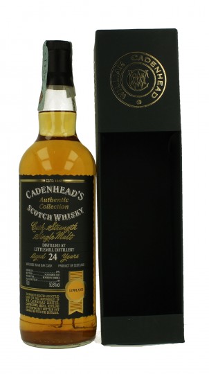 LITTLEMILL 24 years old 1991 2015 70cl 50.8% Cadenhead's - Authentic Collection