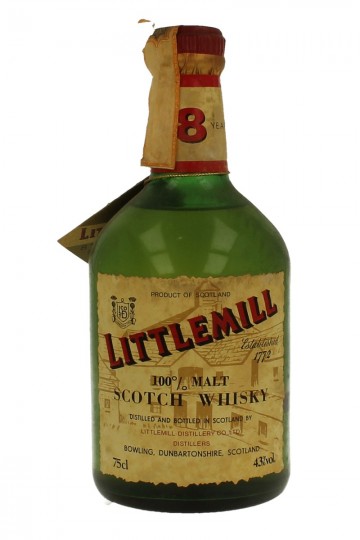 LITTLEMILL 8 years old - Bot.70-80's 75cl 43% OB-