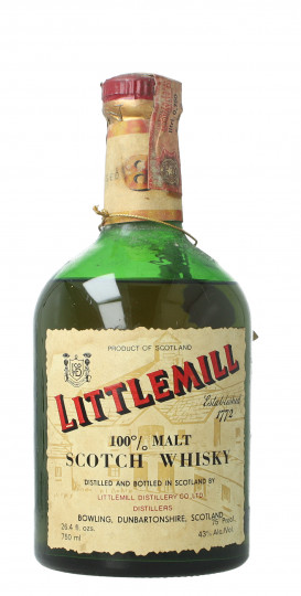 Littlemill Lowland  Scotch Whisky 8 year old - Bot.70's-80's 75cl 43%