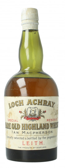 Loch Achray Scotch Whisky 1920-1940 75cl Ian Macpherson