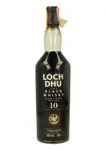 LOCH DHU Black Whisky 10yo Bot.90's 40% OB  - Mannochmore Distillery