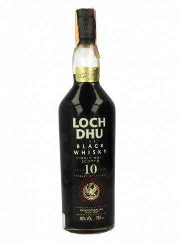 LOCH DHU Black Whisky 10yo Bot.90's 70cl 40% OB - Mannochmore Distillery