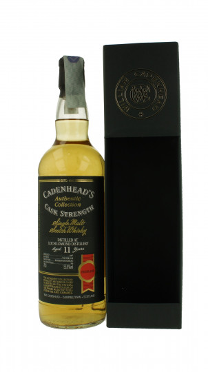 LOCH LOMOND 11 years old 2007 2018 70cl 55.9% Cadenhead's - Authentic Collection-peated