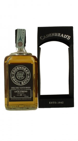 LOCH LOMOND 21 years old 1997 2018 70cl 52.5% Cadenhead's - Small Batch