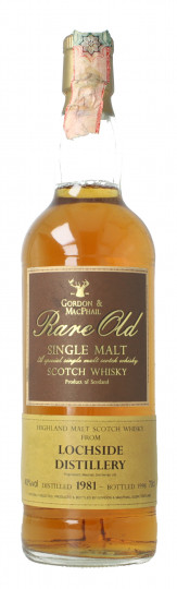 Lochside Highland Scotch Whisky 1981 1998 70cl 40% gordon