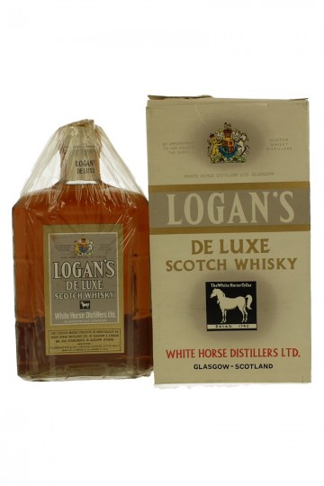 LOGAN'S Bot.60's 75cl 43% White Horse Distillers Soffiantino Imp.