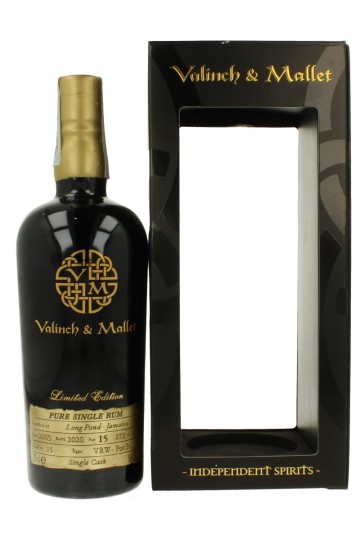 LONG POND 15yo 2005 2020 70cl 56.8% Valinch & Mallet