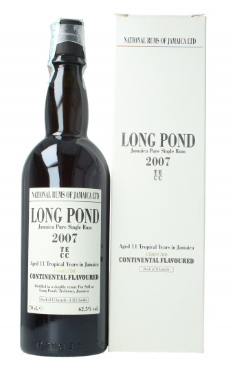 Long Pond Jamaica Rum 11 Year Old 2007 70cl 62.5% Velier - Tecc