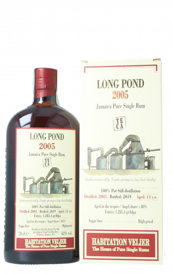 Long Pond Jamaica Rum 14 Year Old 2005 2019 70cl 62% Velier - Teca