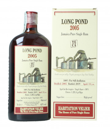 Long Pond Jamaica Rum 14 Year Old 2005 2019 70cl 62% Velier - Teca