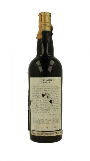 LONGMORN 18 years old 1971 1990 75cl 58.1% Sestante  -Marchesi Spinola