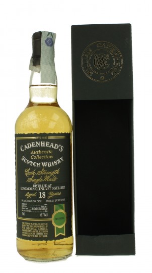 LONGMORN 18 years old 1994 2013 70cl 56.1% Cadenhead's - Authentic Collection