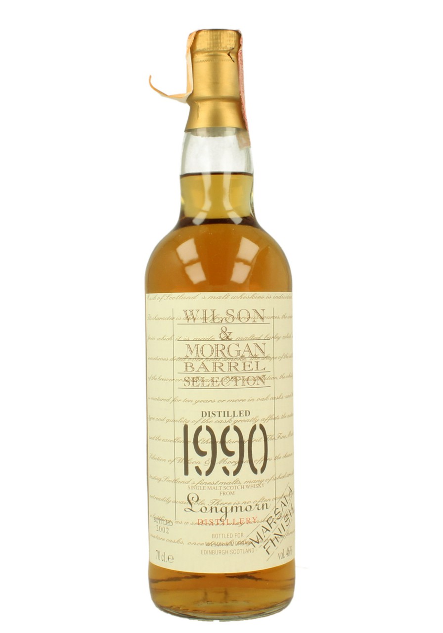 LONGMORN 1990 2002 46% Wilson & Morgan - Marsala finish - Prodotti