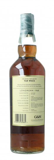 Longmorn Speyside Scotch Whisky 43 year old 1968 2011 70cl 55.4% Gordon MacPhail  - cask 909