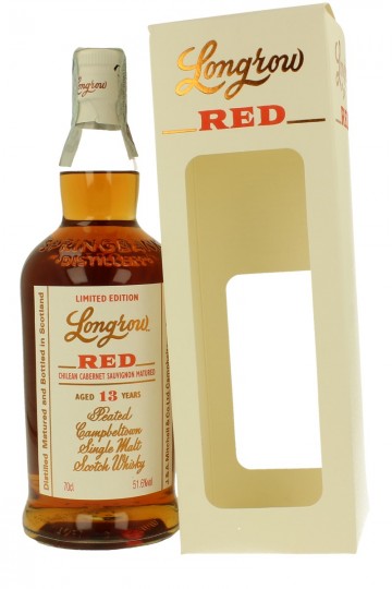 LONGROW 13 years old 70cl 51.6% OB  -RED -Chilean Cabernet Sauvignon Cask