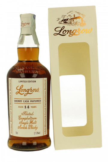 LONGROW 14 years old 2003 2018 70cl 57.8% OB  -Sherry cask Limited edition