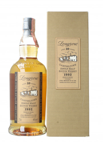 Longrow Campbeltown Scotch Whisky 10 years old 1992 70cl 46% J. & A. Mitchell