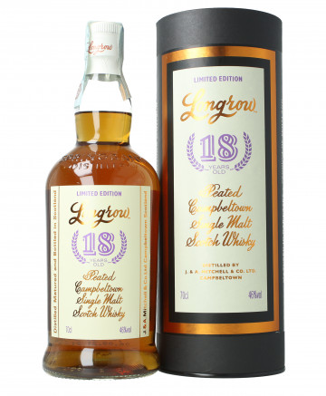 Longrow Campbeltown Scotch Whisky 18 years old 70cl 46% OB  -2021 Edition