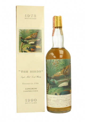 Longrow CampbelTown  Scotch whisky 1973 1990 75cl 43% Moon Imp. - The Birds #1731