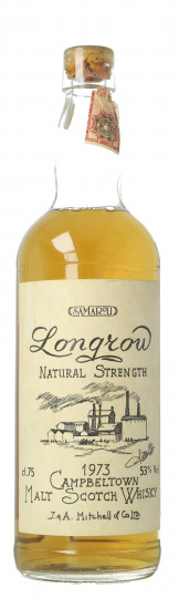 Longrow Campbeltown Scotch Whisky 1973 75cl 53% SAMAROLI -Cork broken But still close