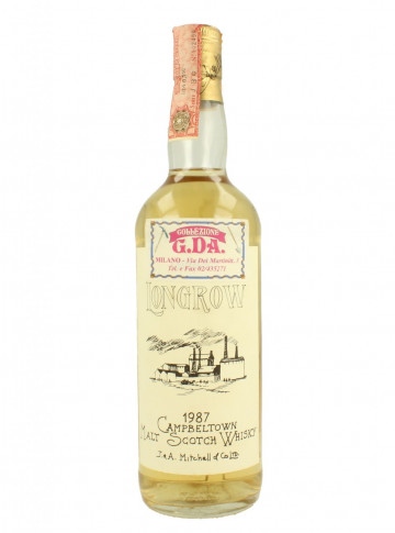 Longrow CampbelTown  Scotch whisky 1987 1995 70cl 46% Samaroli -GDA