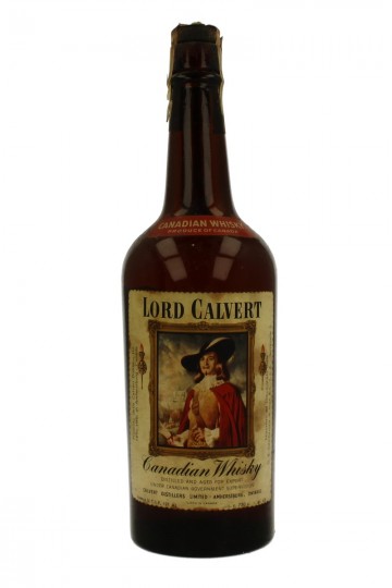 LORD CALVERT BOTTLED IN THE 50'S 75 CL 43% CANADIAN