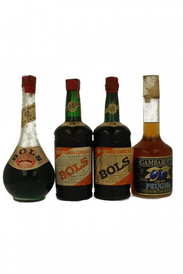 lot of  10 old Liquor Bot.40/50/60's 75cl