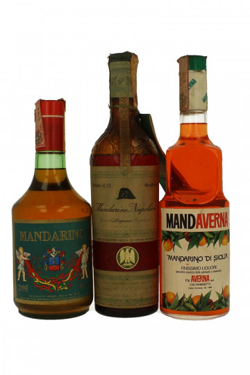 lot of  11 old Italian Liquor Aurum and mandarinetto Bot.40/50/60's 75cl