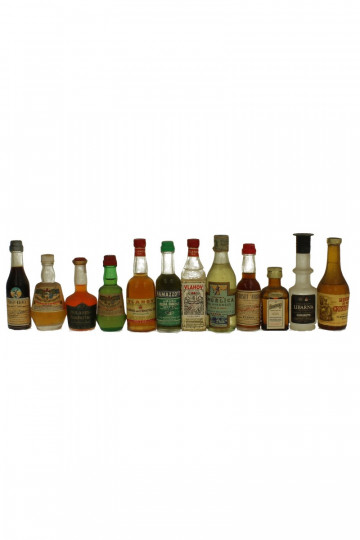 Lot of  110 Miniature old Italian Liquor Bot 60's 3cl and 5cl for check open 10 pictures