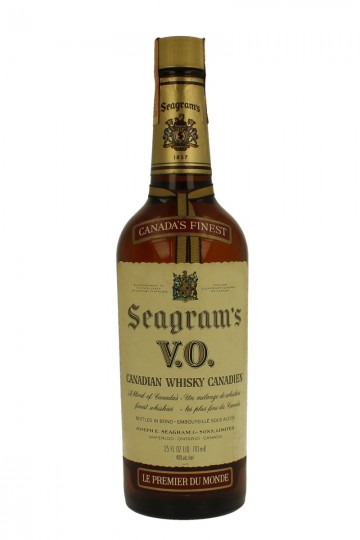 Lot of 12 old Canadian Whiskey 75cl 40%