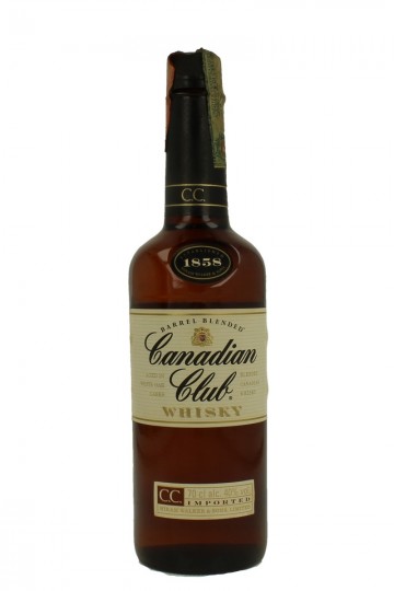 Lot of 12 old Canadian Whiskey 75cl 40%