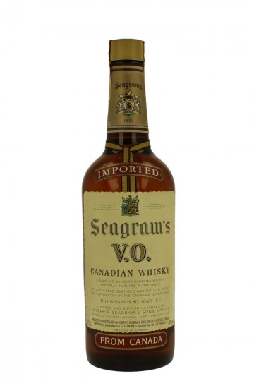 Lot of 12 old Canadian Whiskey 75cl 40%