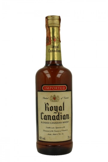 Lot of 12 old Canadian Whiskey 75cl 40%