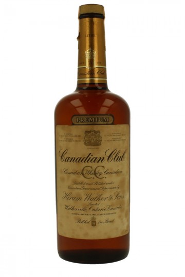 Lot of 12 old Canadian Whiskey 75cl 40%