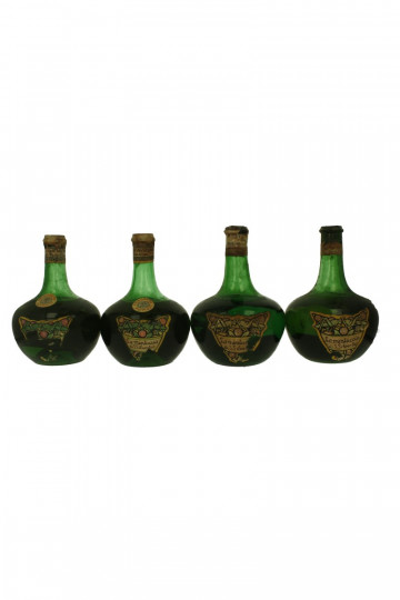 lot of 4 old Italian LIquor Aurum Bot.1940/50's 75cl