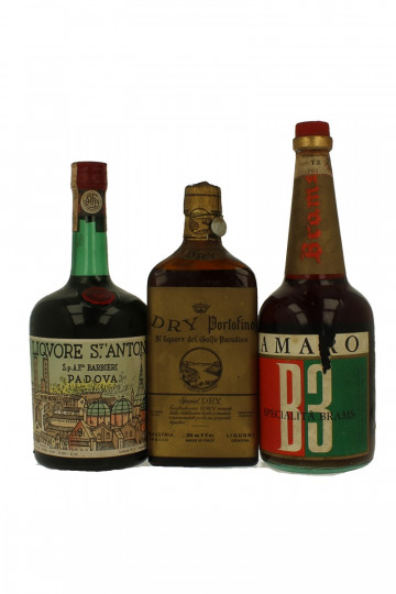 lot of  6 old Italian Liquor Amaro (Bitter) Bot.40/50/60's 75cl