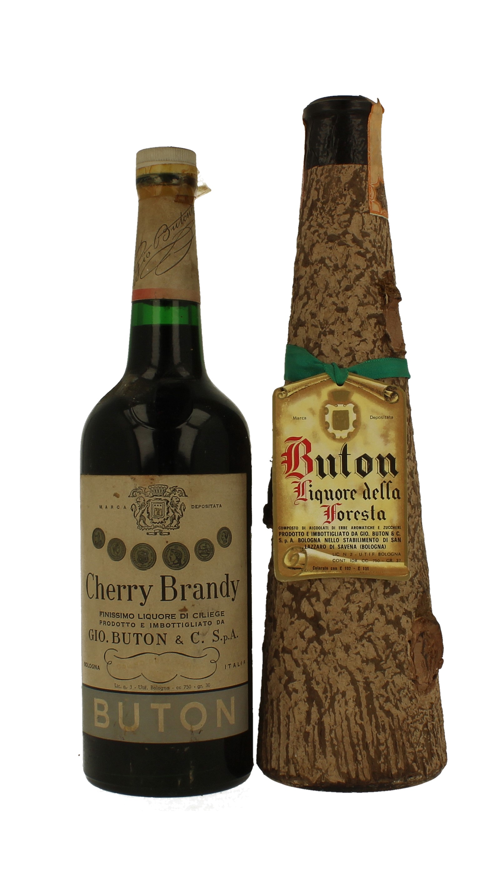 lot of 7 old Italian Liquor Stock and Buton bot 50's-60's 7x75cl