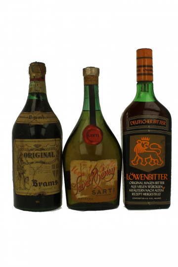 lot of  8 old European  Liquor Mixed Bot.40/50/60's 75cl