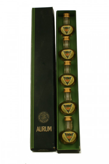 Lot of Aurum miniature Liquor Bot 80's 5x5cl 40% gift box