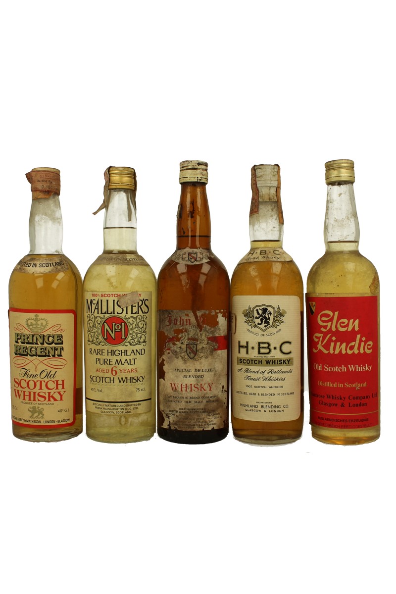 LOT OF OLD BLENDED Amazing drinking bottles Short Cap Bot. 60's 18x75cl — free download