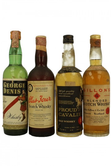 LOT OF  OLD BLENDED  Amazing drinking bottles Short Cap Bot. 60's 18x75cl IMPORTANT: FOR SHIPMENT COST ASK BEFORE PLACE ORDER
